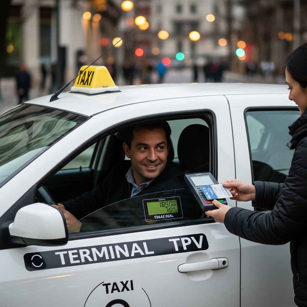 Taxi pago con tarjeta