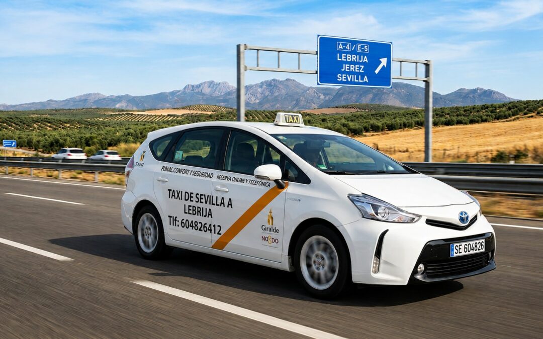 Taxi Sevilla a Lebrija | Traslados con Reserva Previa